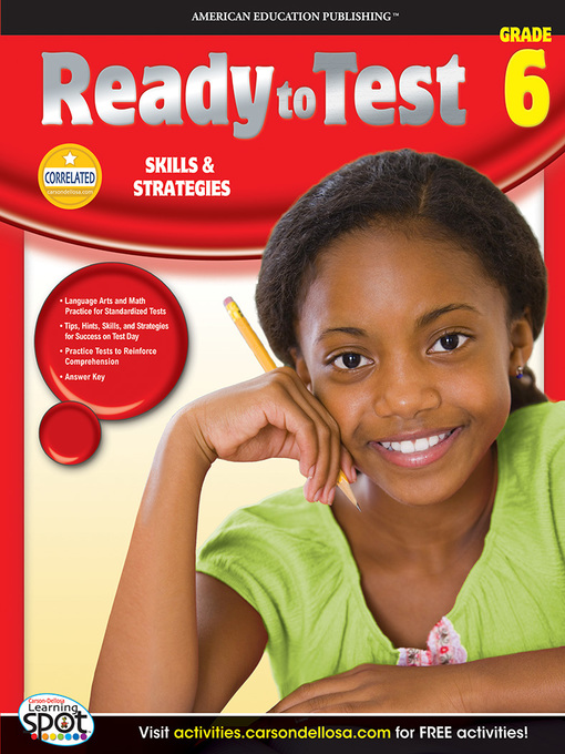 Title details for Ready to Test, Grade 6 by Carson Dellosa Education - Available